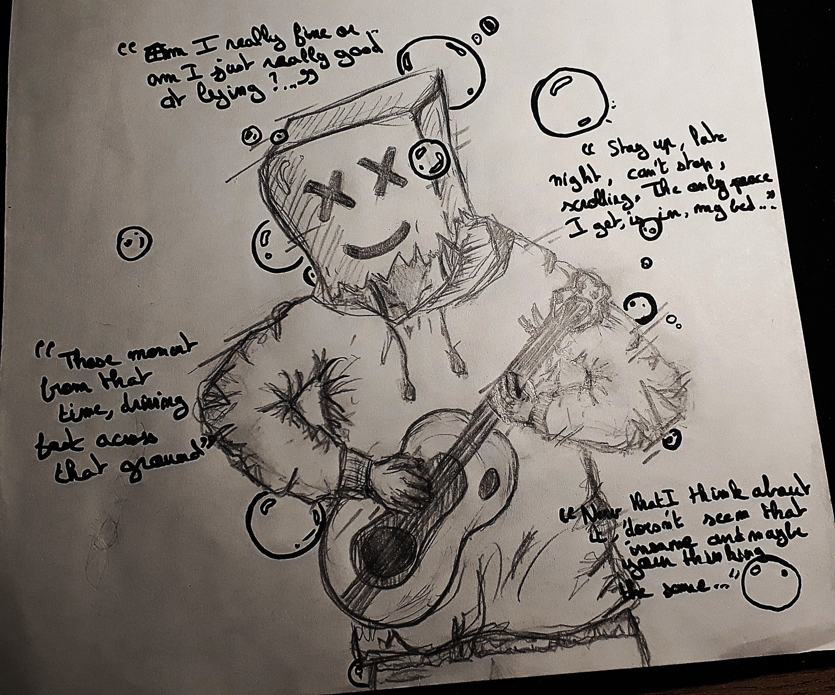 Sketch Fanart Marino